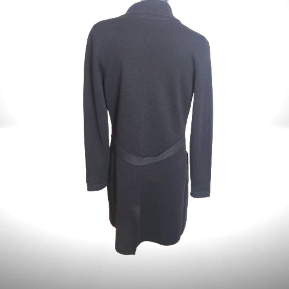 Marc Jacobs Black Knit Coatigan / Long Cardigan – Size 6 - Picture 10 of 13